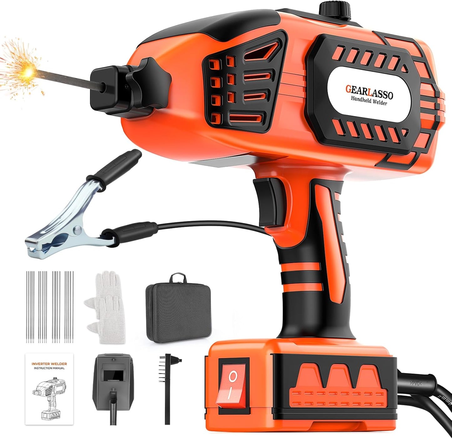 Soldador Laser Inversor Portátil De Mano 120a Con Accesorios