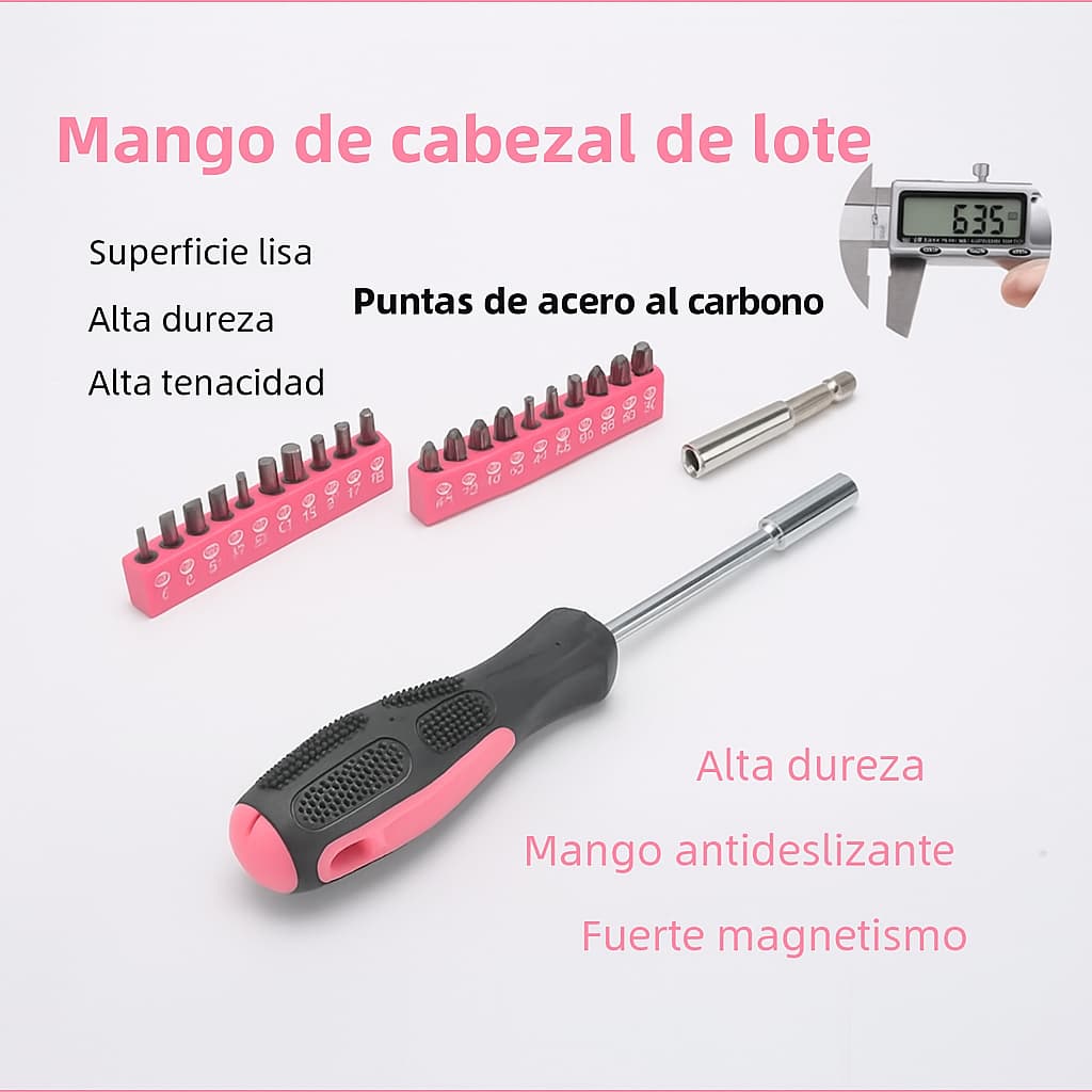 Juego De Herramientas 39 Pzs Multiuso Mecánico
