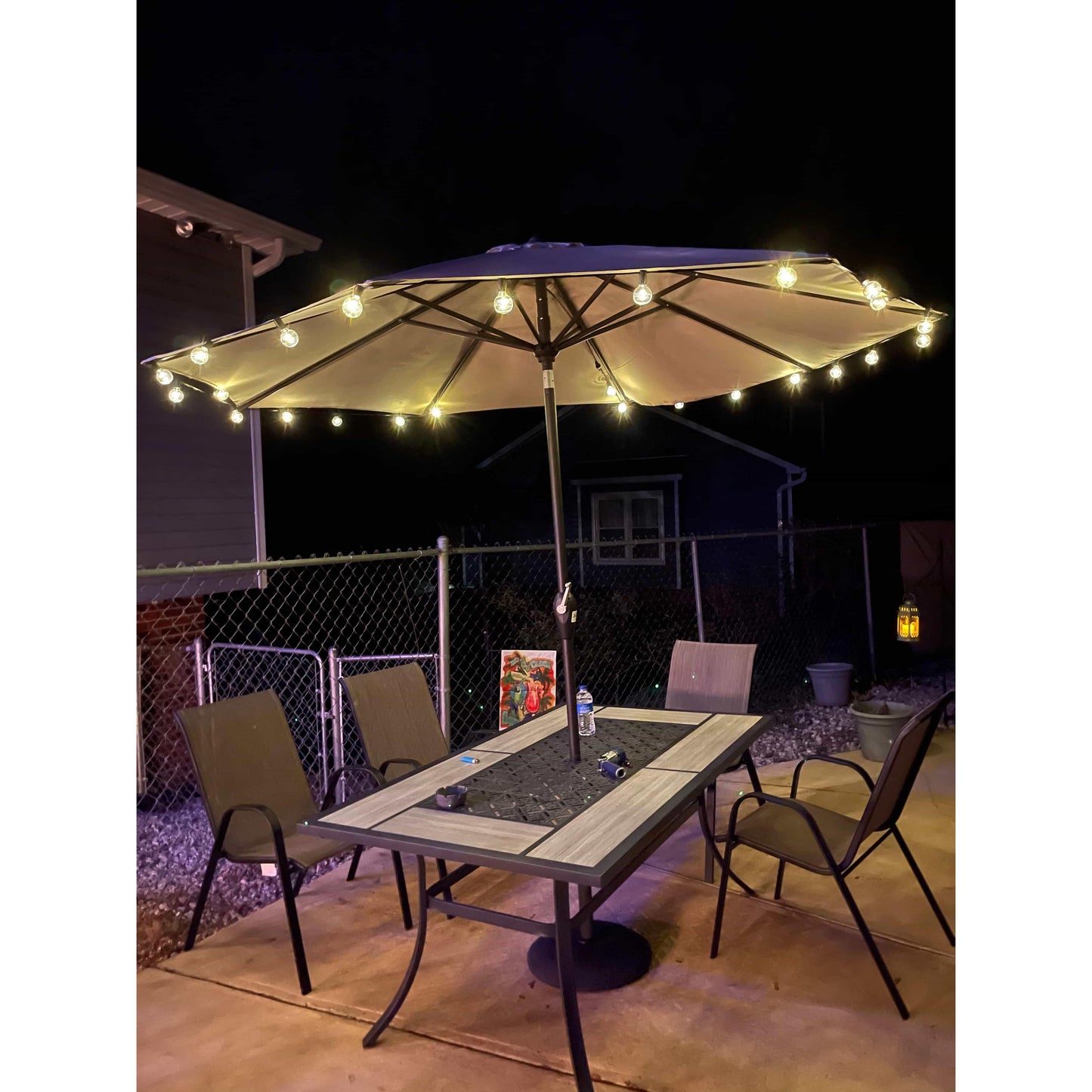 Luces Vintage Bombillo Solar Para Exteriores