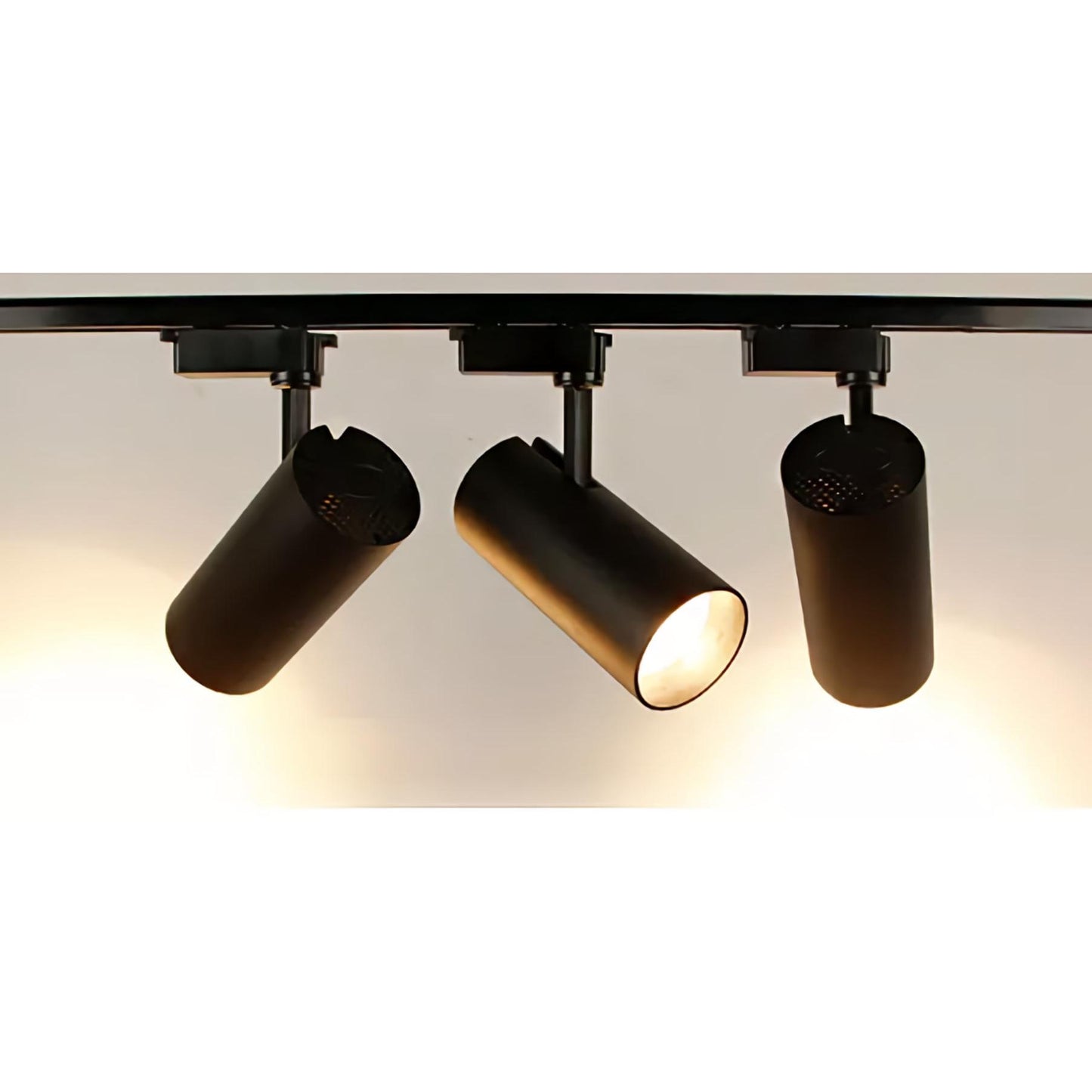 Lámparas Tipo Spot Riel De 1m X 3unid 20w Para Exhibiciones