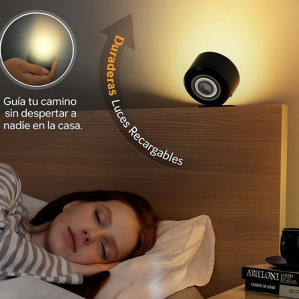 Lampara De Pared Inalámbrica. ¡ No Mas Cables !