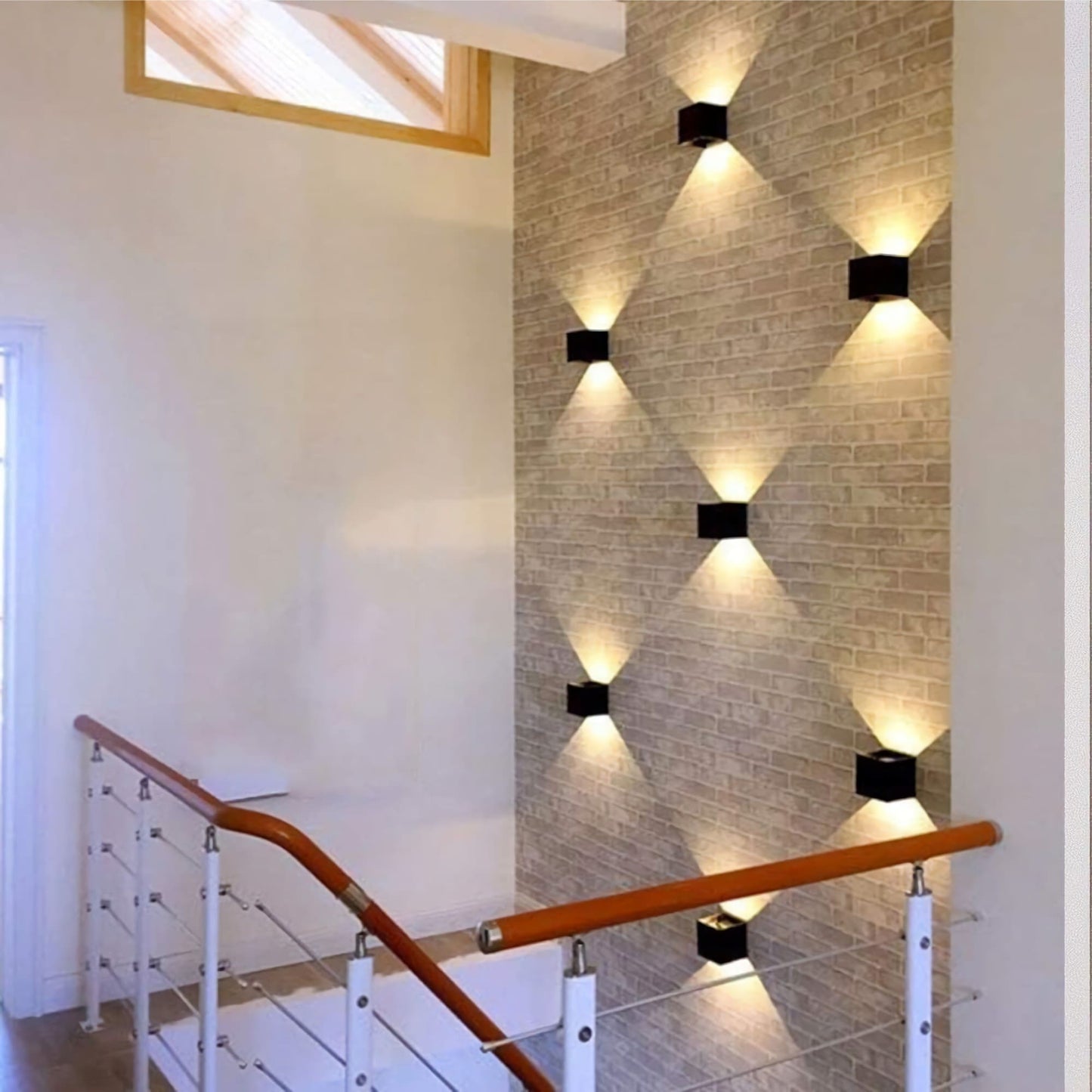 Lámpara Aplique De Pared Moderno Tipo Cubo