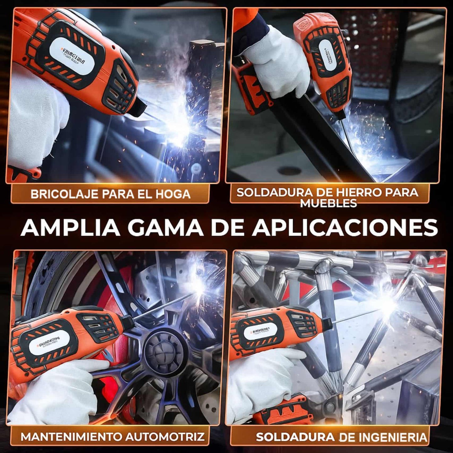Soldador Laser Inversor Portátil De Mano 120a Con Accesorios