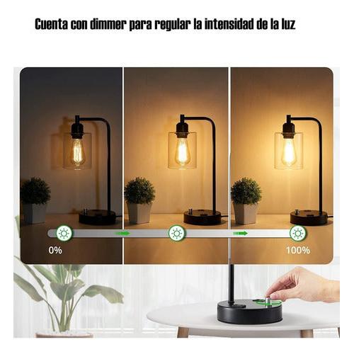 Lámpara De Mesa De Noche Moderna.