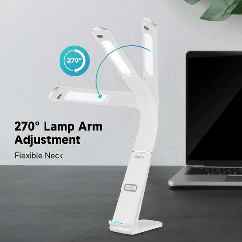Lampara De Mesa Cargador Inalambricon Puerto Usb Y Sensor