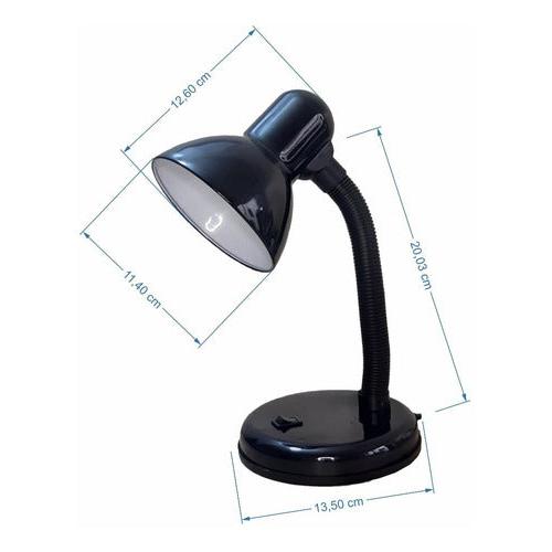 Lampara Escritorio Mesa Cuello Flexible