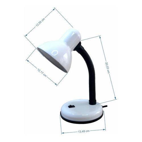 Lampara Escritorio Mesa Cuello Flexible