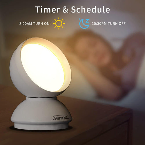 Lampara De Mesa Tactil Inteligente. App, Alexa Y Google