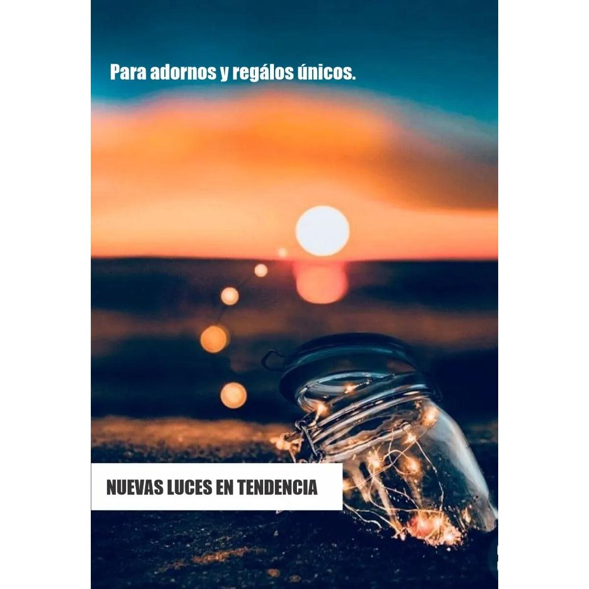 Extensión De Luces Micro Led Alambre De 2m X 12 Unidades.