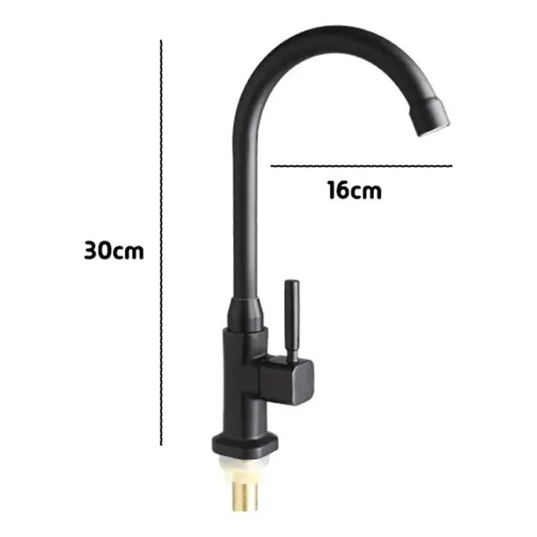 Llave Lavaplatos Pico Cisne Mezclador Agua Fria.