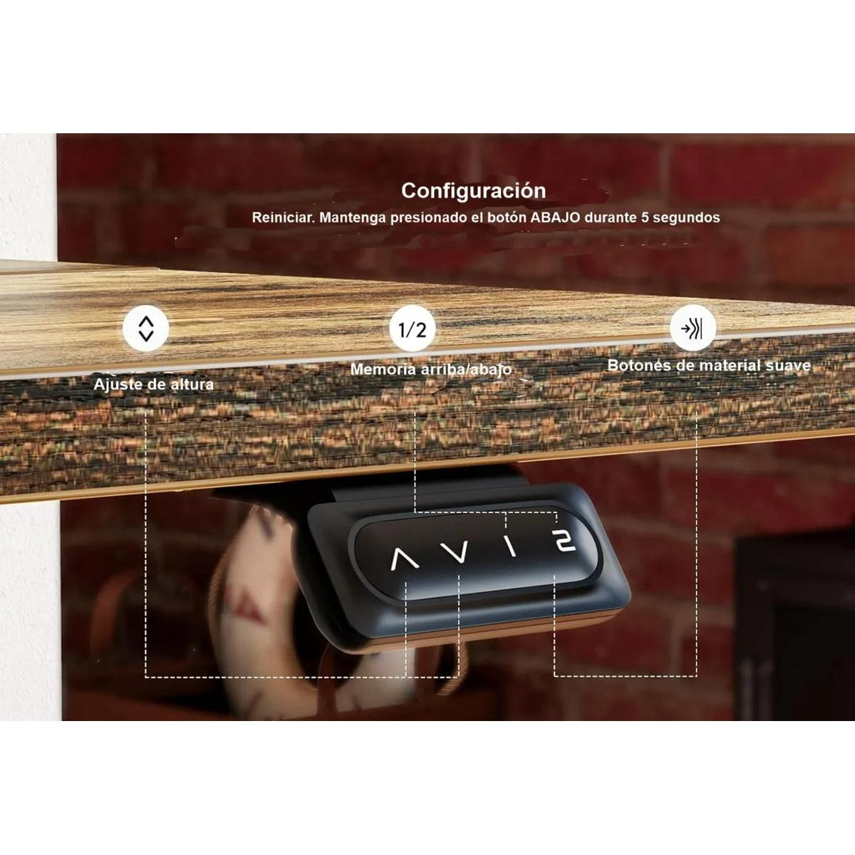 Escritorio Altura Ajustable Eléctrico 55 Pulgada Grande