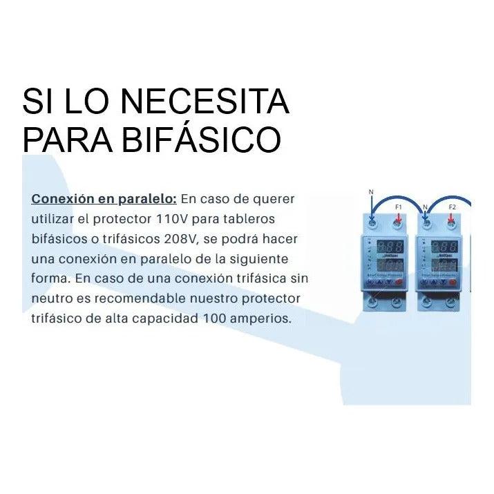 Protector De Voltaje Inteligente Para Toda La Casa 120v 80a