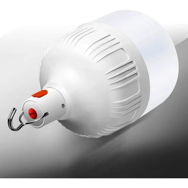 Bombillo Led De Emergencia Portatil Recargable Usb 20w 6500k