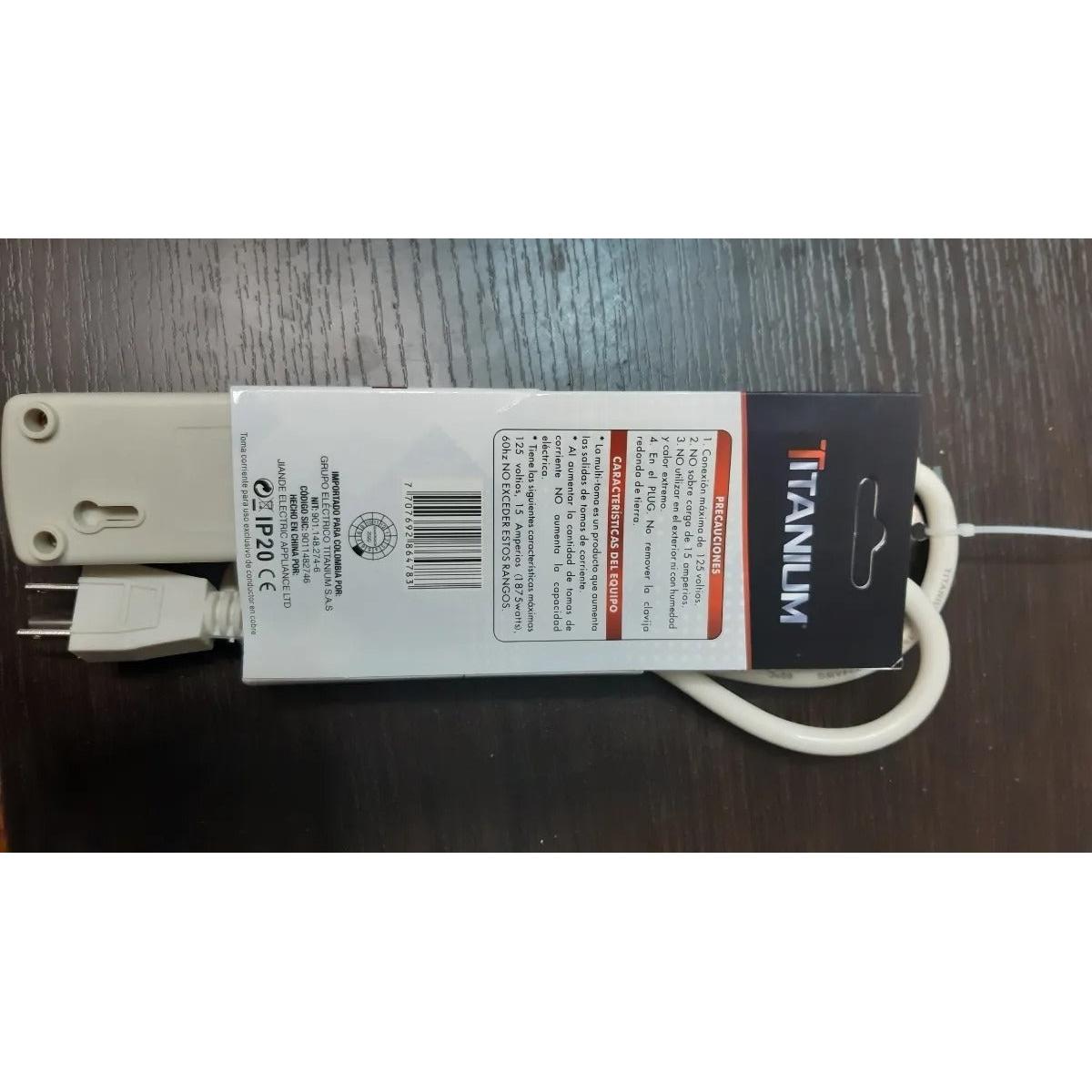 Multitomas Electrico 6 Entradas Con Protección