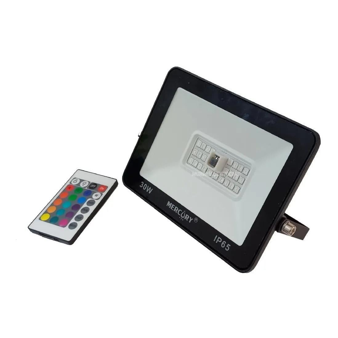 Reflector Led Rgb Multicolor Con Control 30w