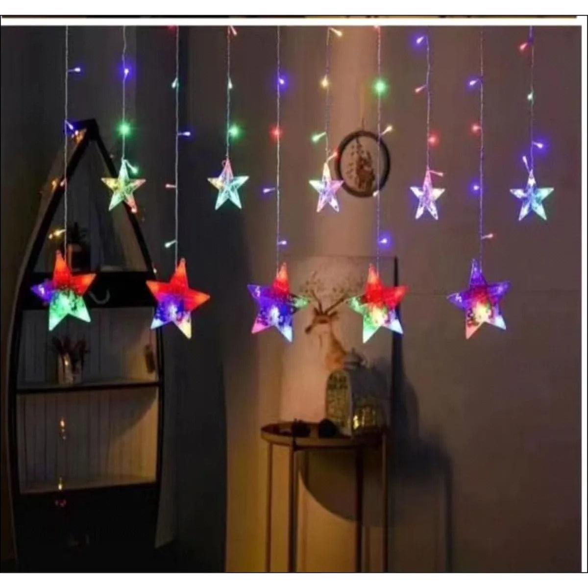 Cortina Extensión De Luces De Navidad De Motivos Y Funciones