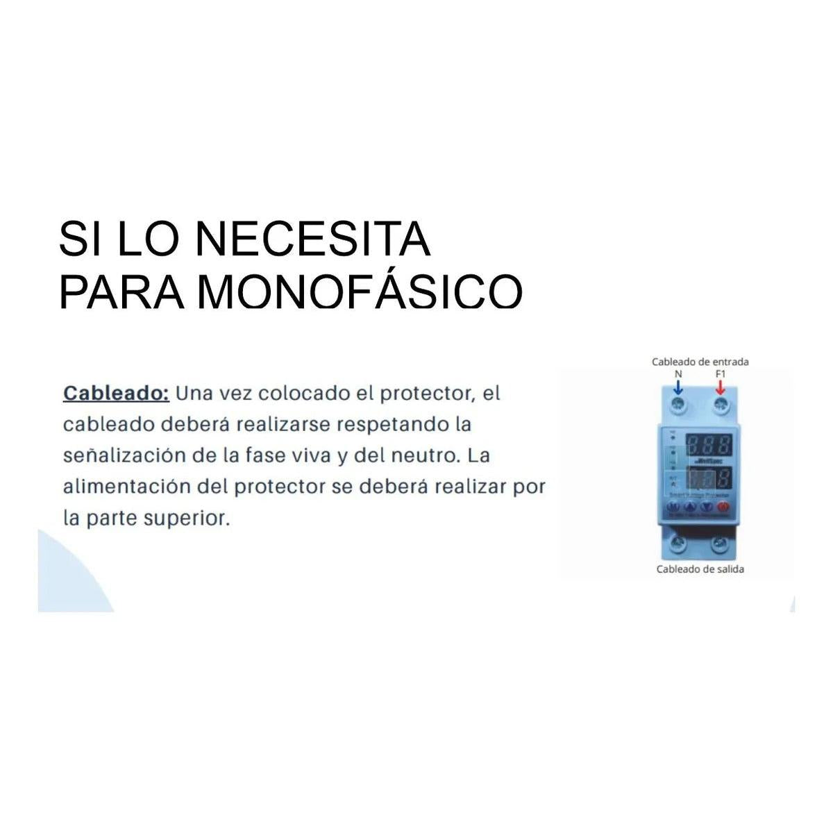 Protector De Voltaje Inteligente Para Toda La Casa 120v 80a