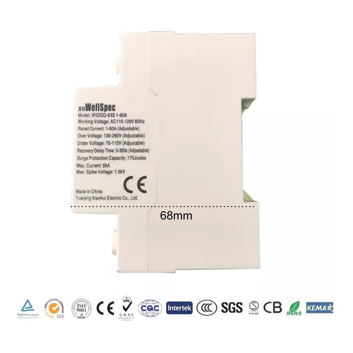 Protector De Voltaje Inteligente Para Toda La Casa 120v 80a