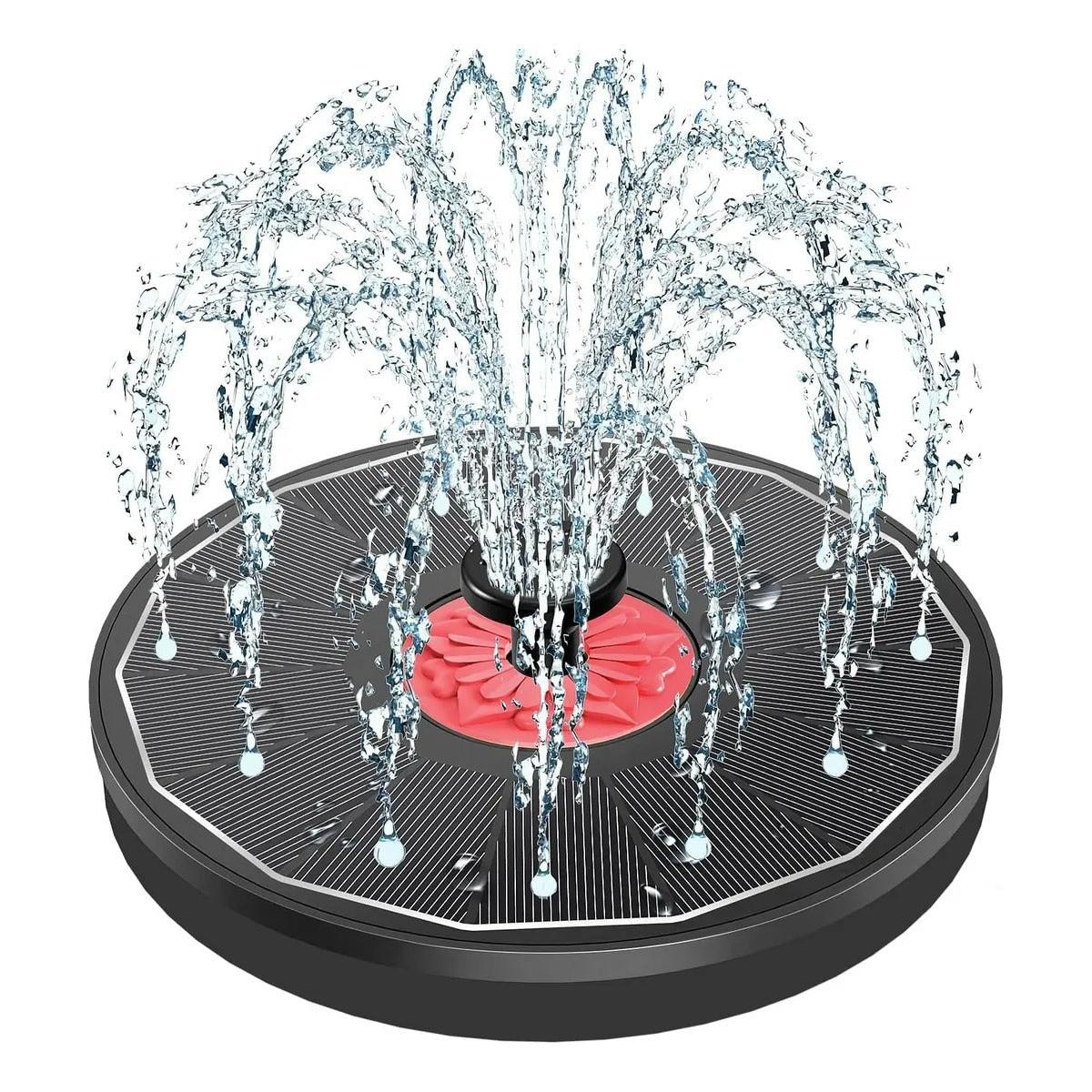 Fuente De Agua Decorativa Solar.
