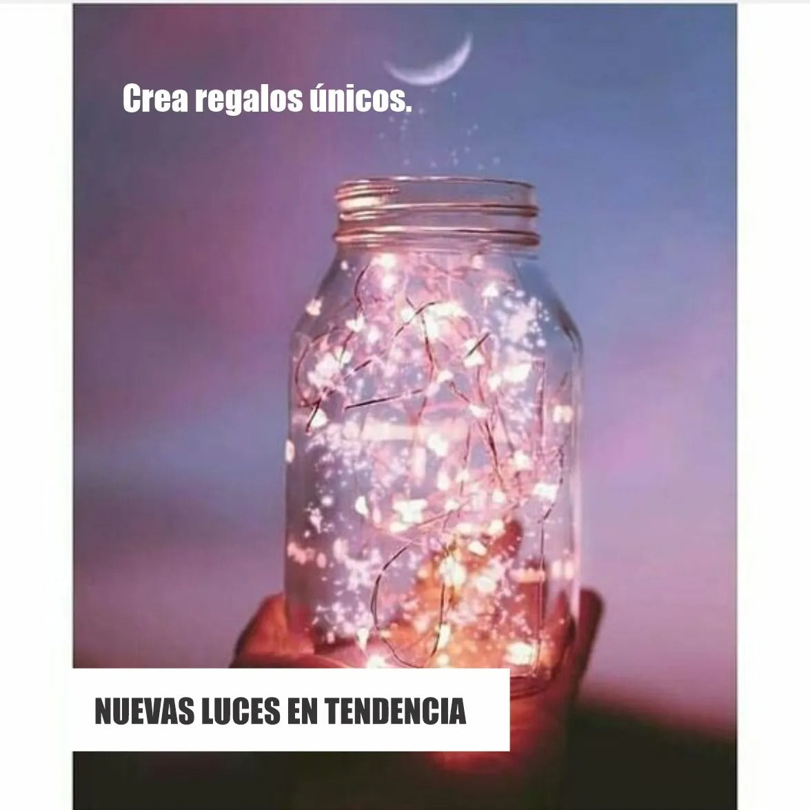 Extensión De Luces Micro Led Alambre De 2m X 12 Unidades.