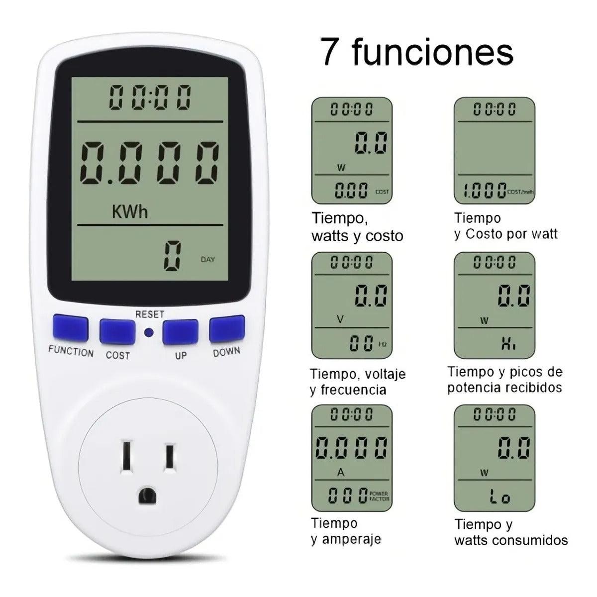 Medidor Electrico De Consumo De Energia Tipo Vatímetro