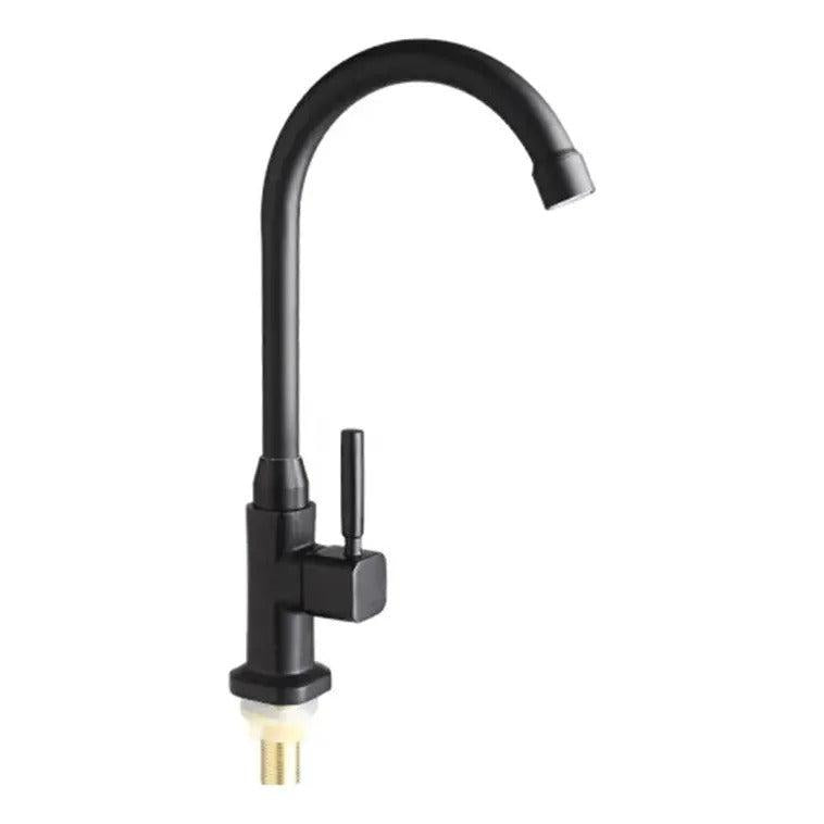 Llave Lavaplatos Pico Cisne Mezclador Agua Fria.