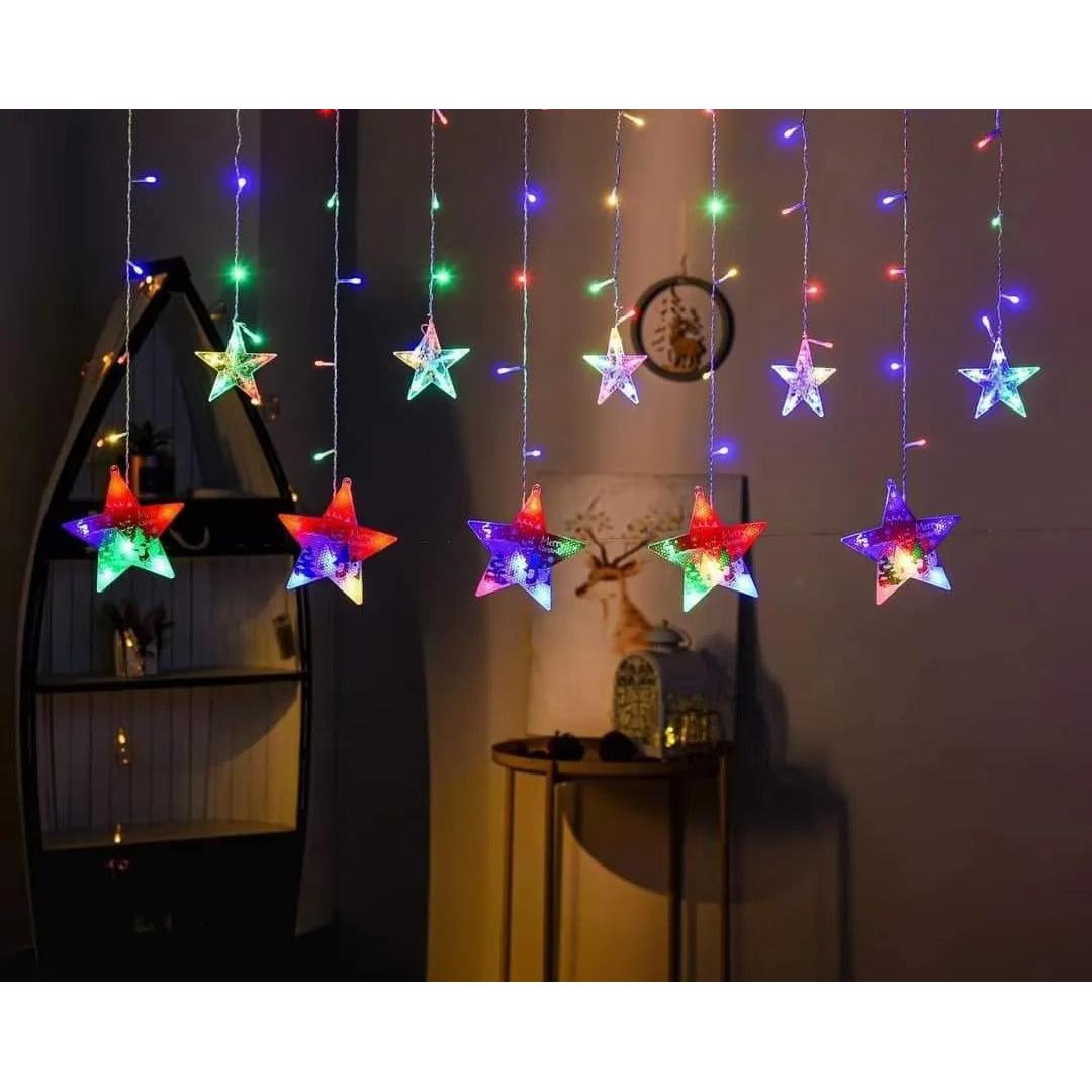 Cortina Extensión De Luces De Navidad De Motivos Y Funciones