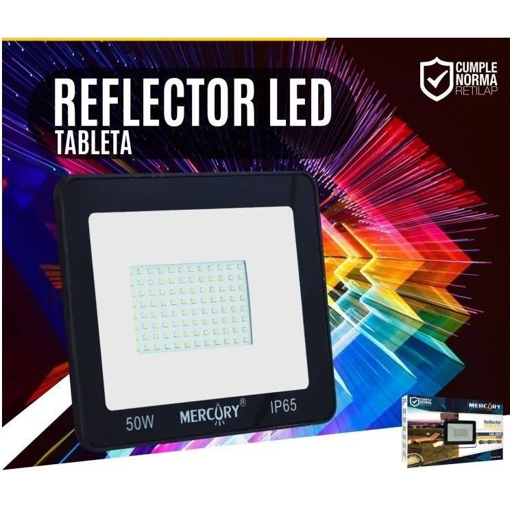 Reflector Led 50w Tipo Tableta Exterior