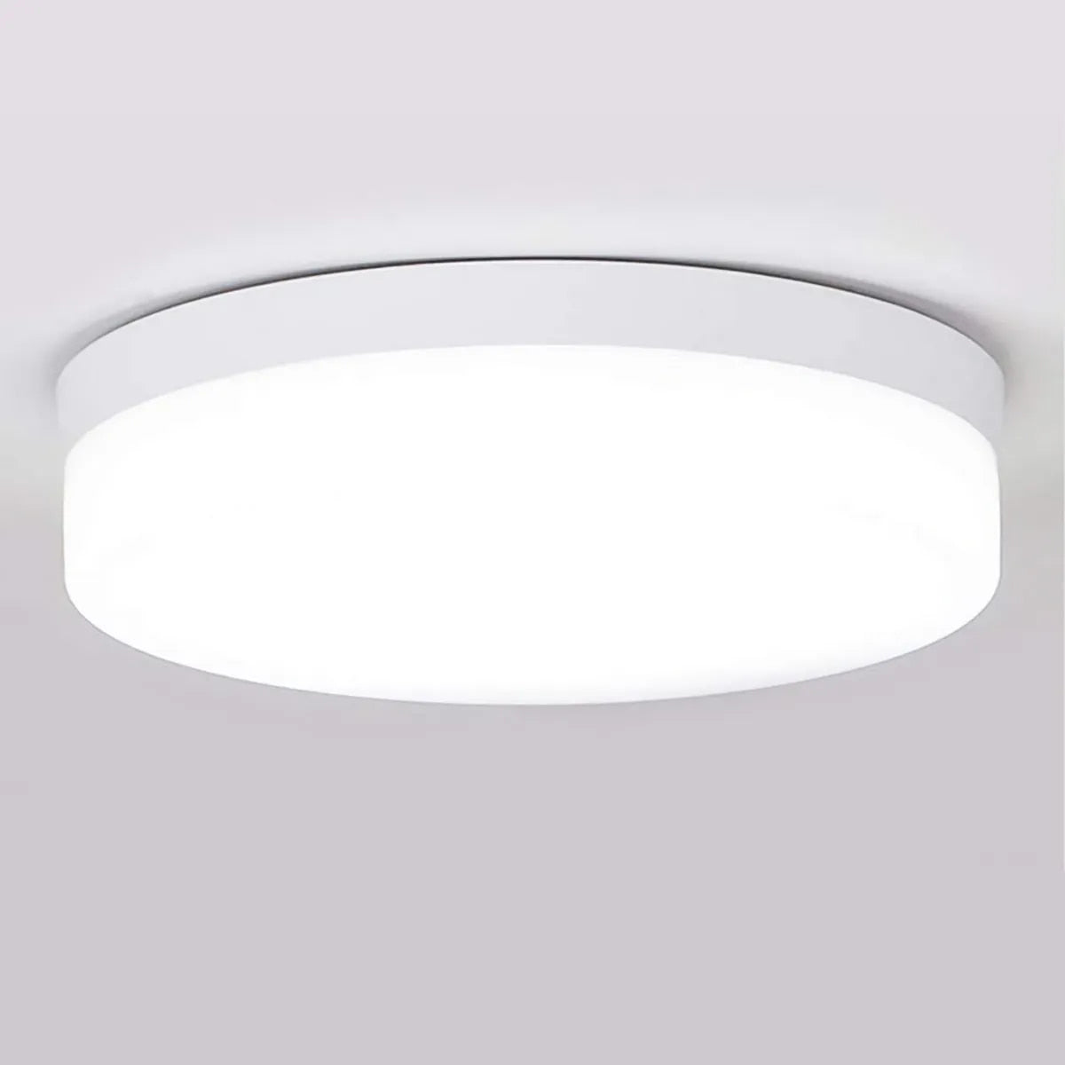 Panel Led 24w Sobreponer Redondo Luz Blanca Borde Infinito