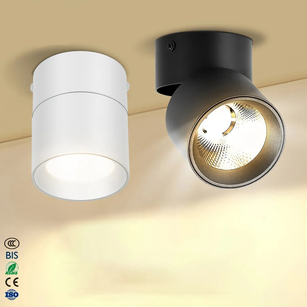 Lampara De Techo Tipo Bala Led Spot Dirigible