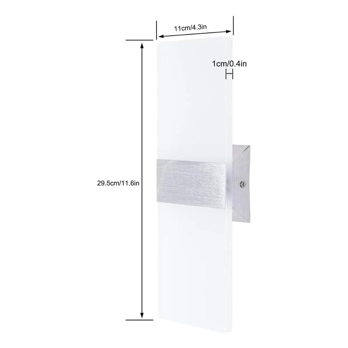 Lampara Aplique Pared Led Moderno. Éxito Corp