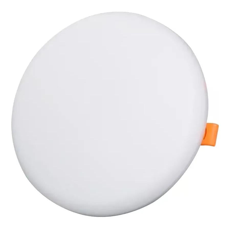 Panel Led 18w Incrustar Redondo Luz Blanca Borde Infinito