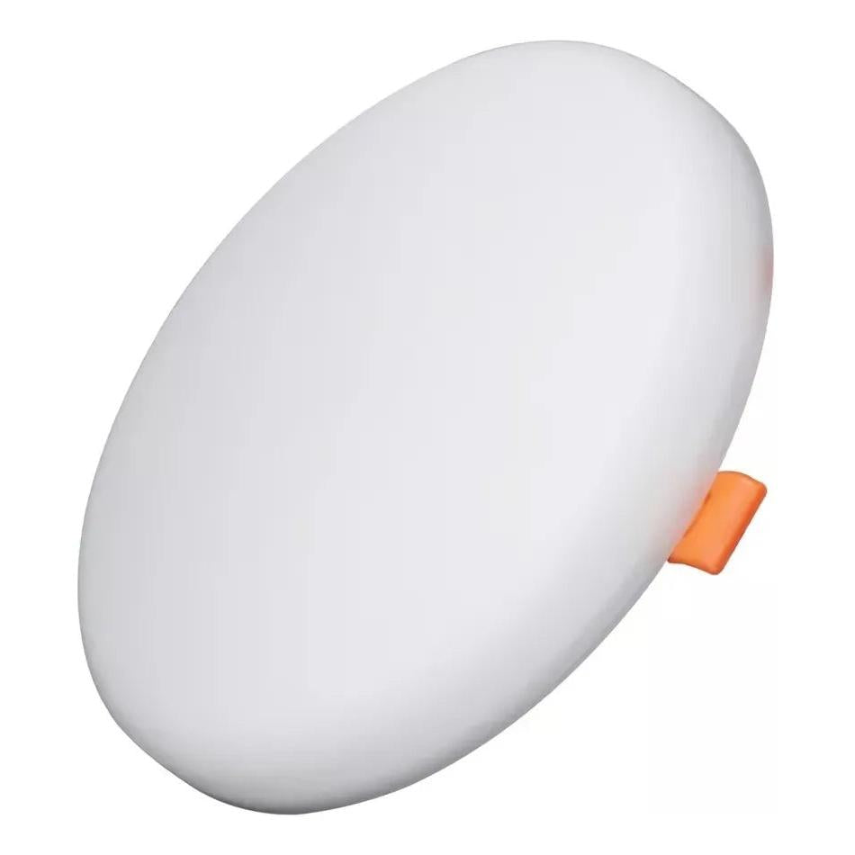 Panel Led 18w Incrustar Redondo Luz Blanca Borde Infinito