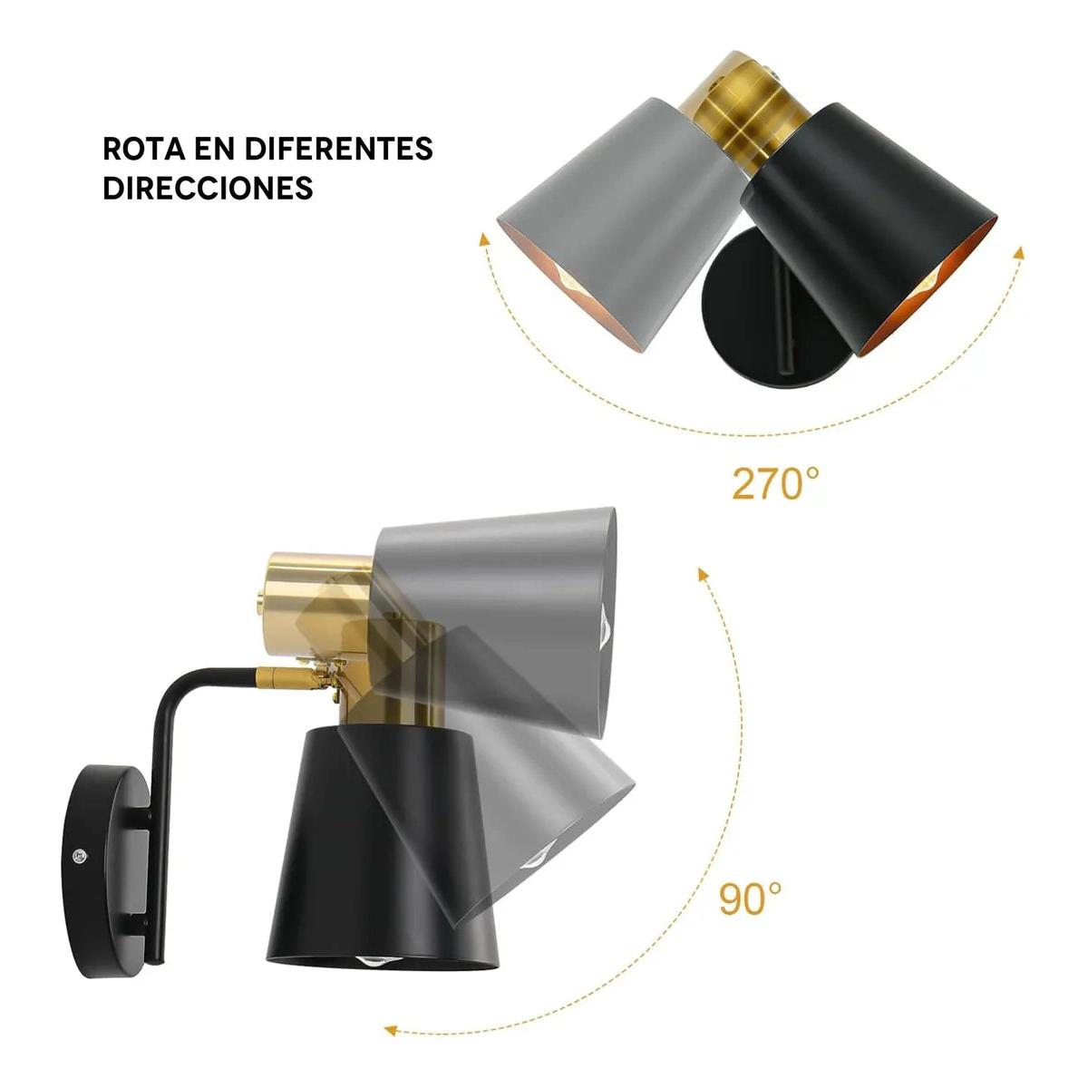 Lámpara Aplique De Pared Moderna Para Interiores