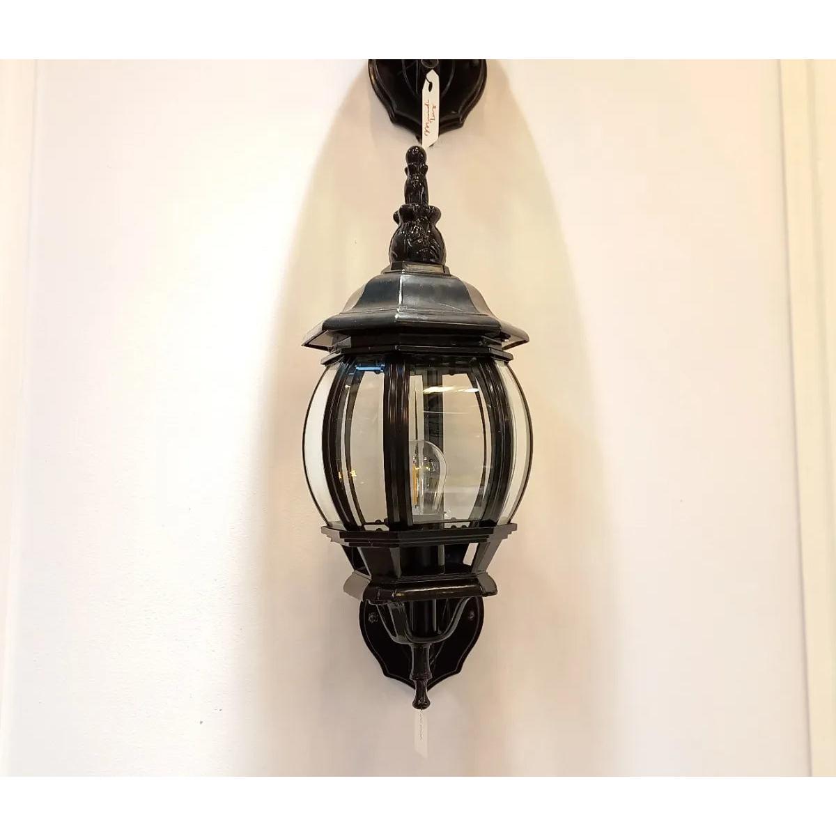 Lámpara De Pared Tipo Farol Para Exteriores Gran Tamaño