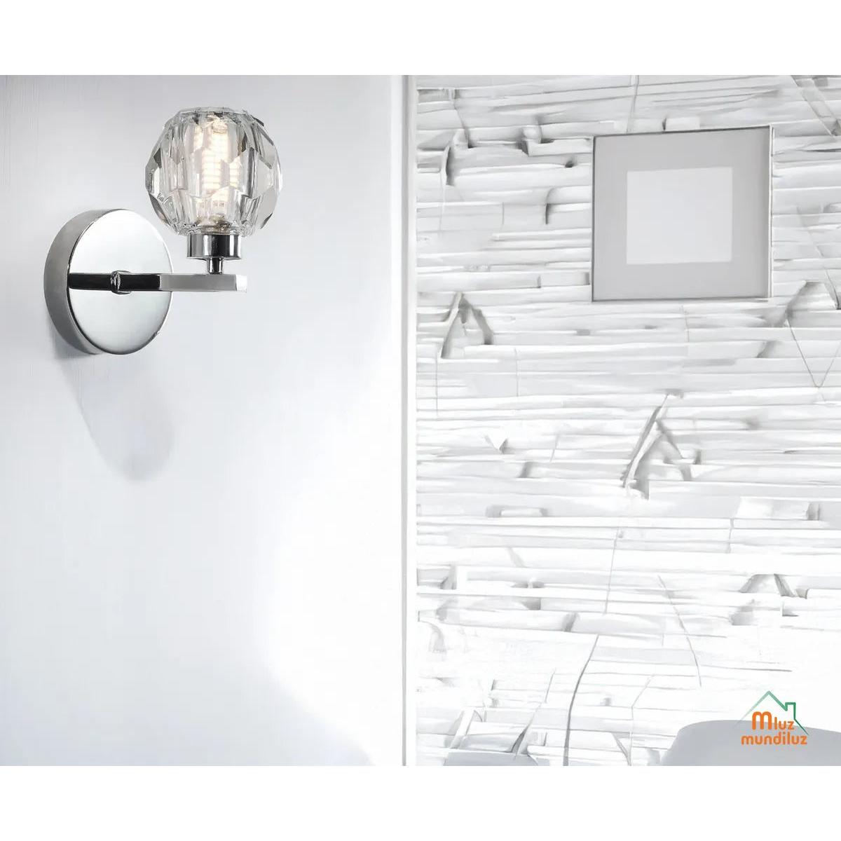 Lámpara De Pared Decortiva De Lujo Modelo Aposento