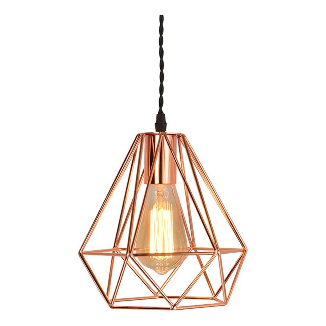 Lámpara De Techo Vintage Cobre Para Sala, Cocina, Etc.