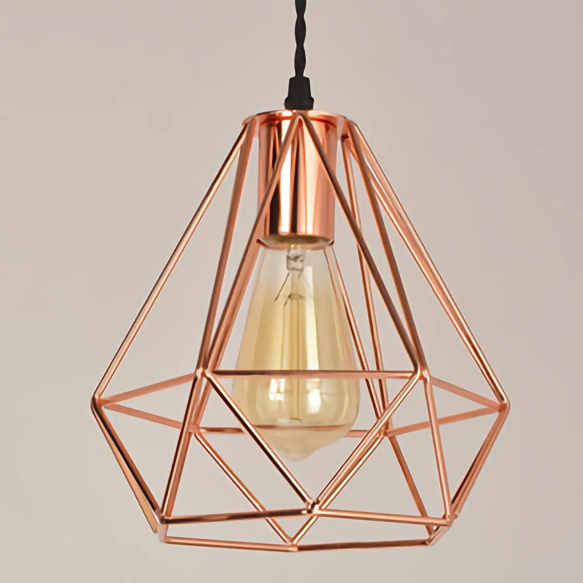 Lámpara De Techo Vintage Cobre Para Sala, Cocina, Etc.