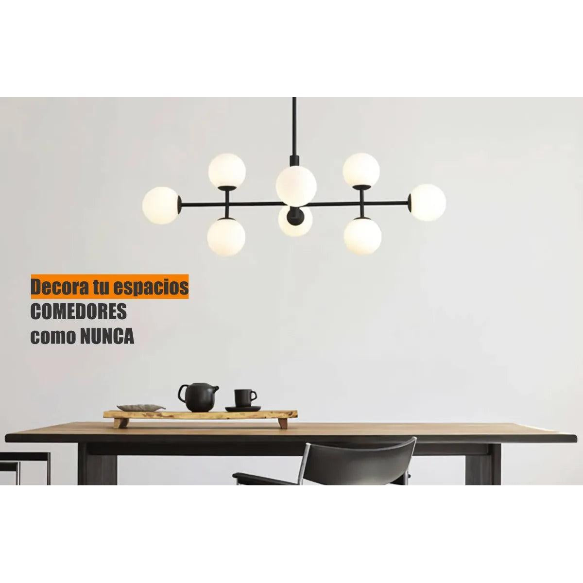 Lampara De Techo Colgante Candelabro Moderno Nórdica Cosmos