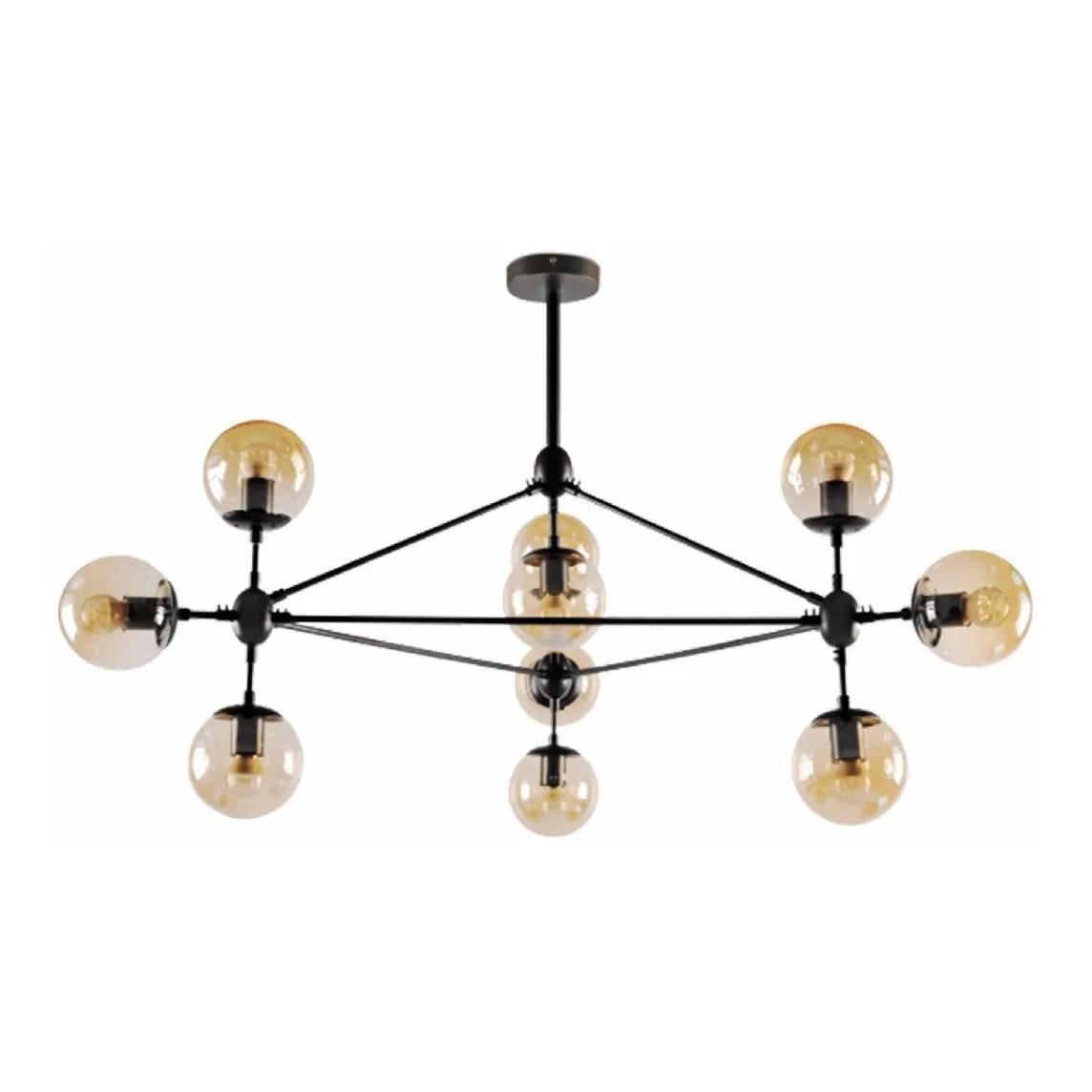 Lámpara De Techo Colgante Vintage Candelabro Modelo Industry