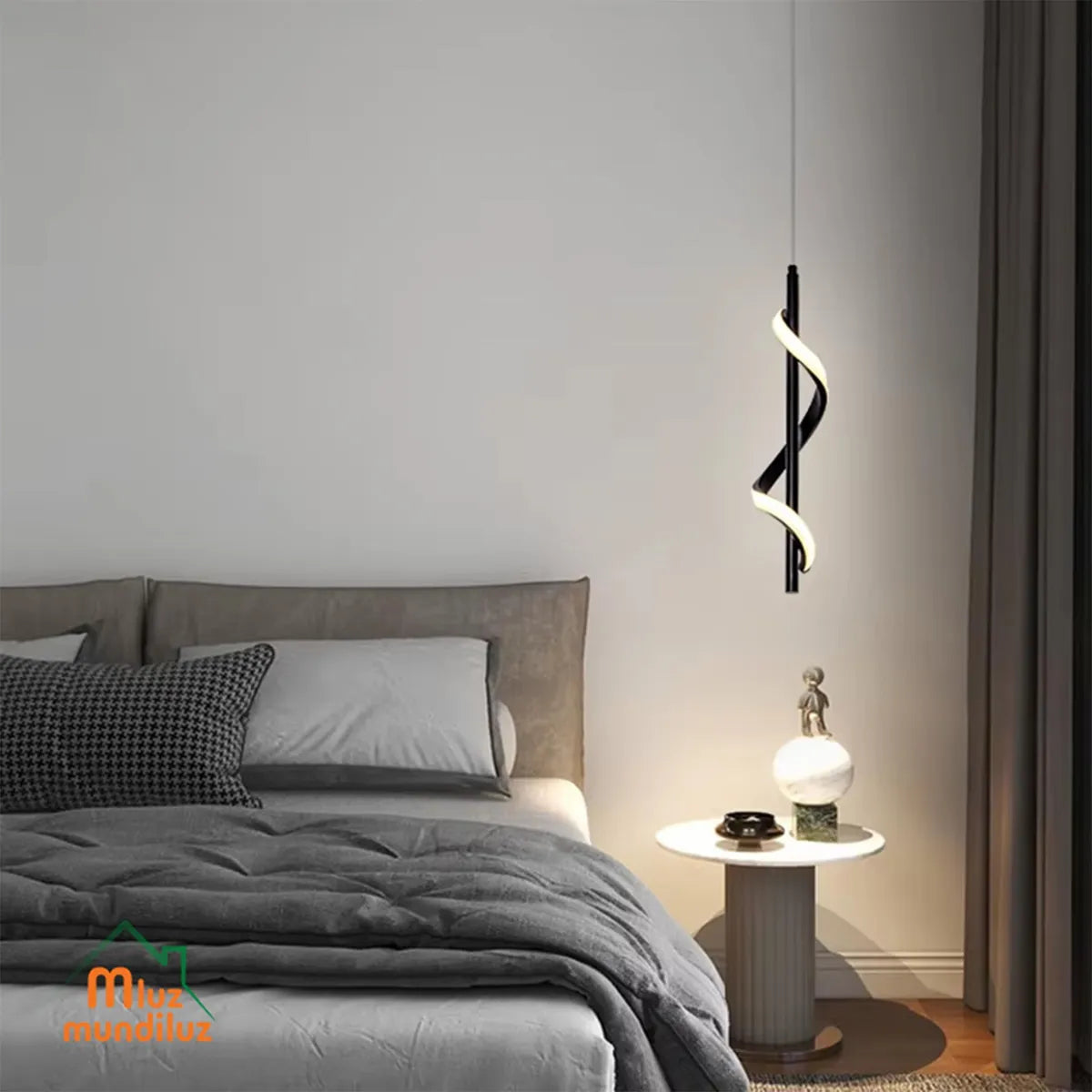 Lampara De Techo Decorativa Moderna Modelo Merlin