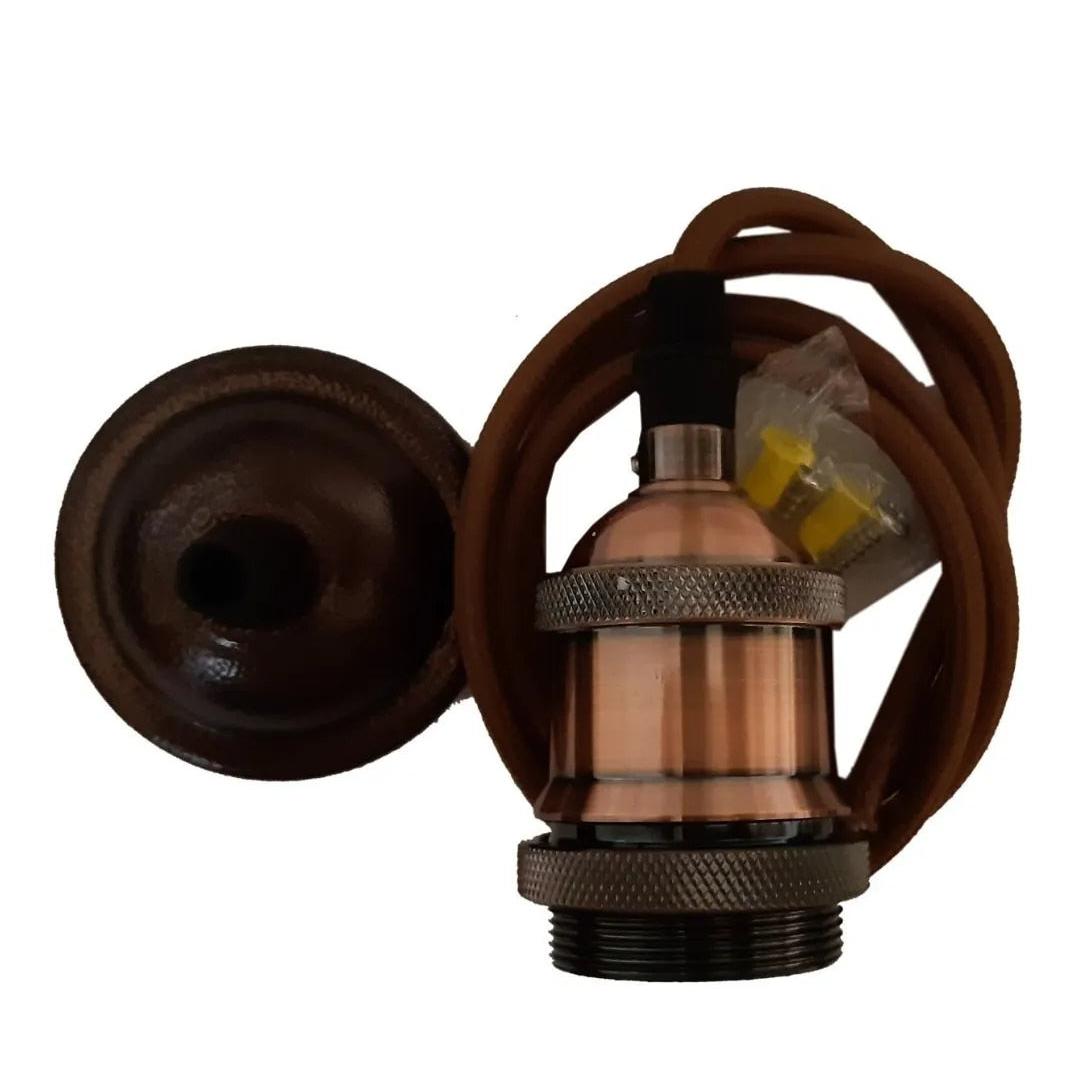 Portalampara Roceta De Bombillos Vintage