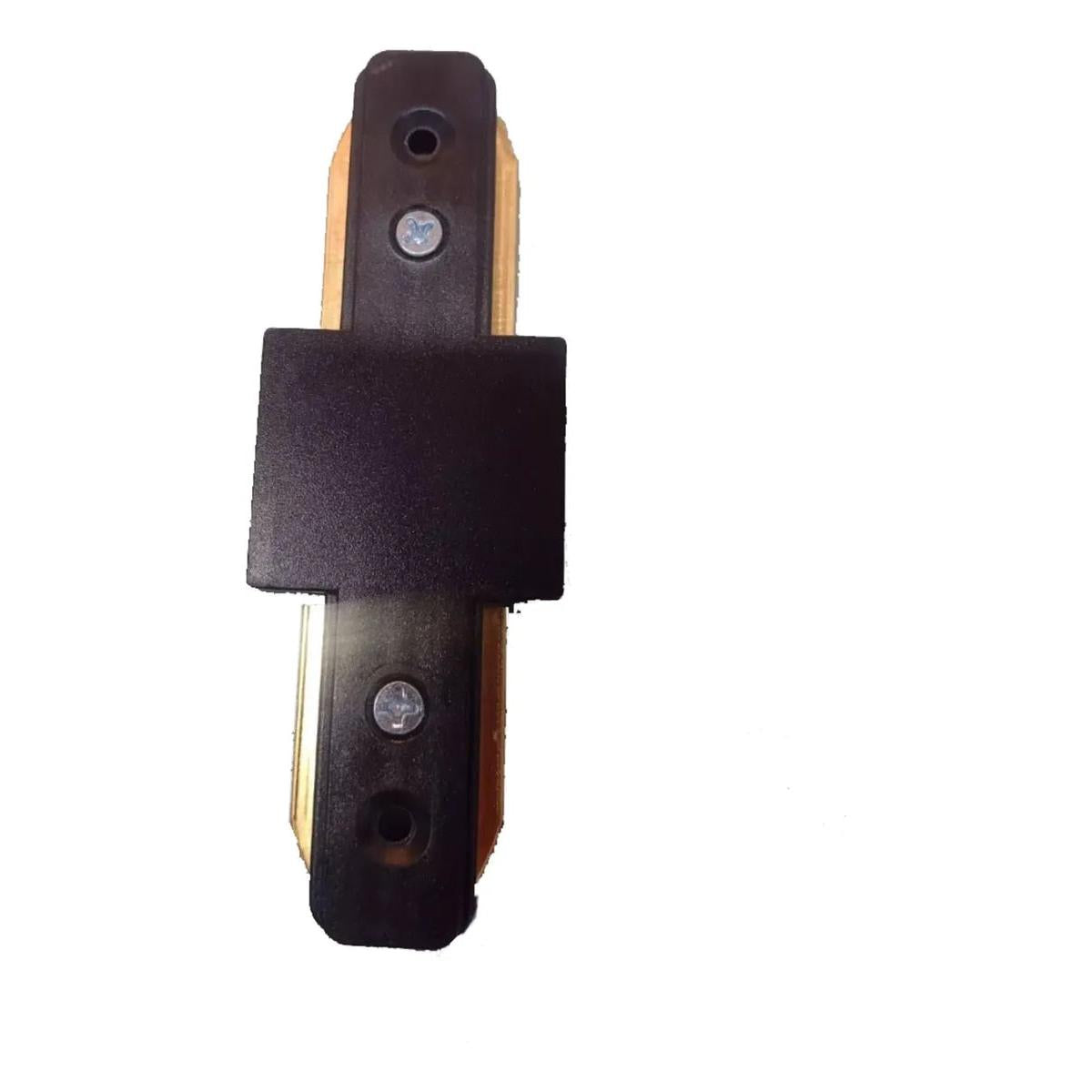 Union Recta Negra Para Riel Spot