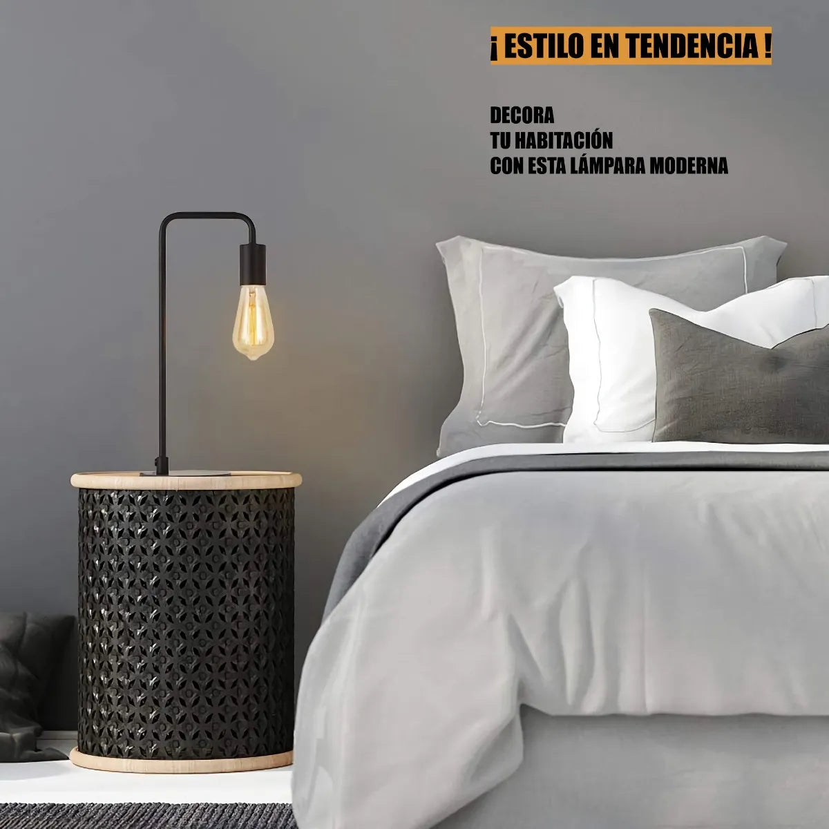 Lámpara De Mesa Escritorio Exito Corp