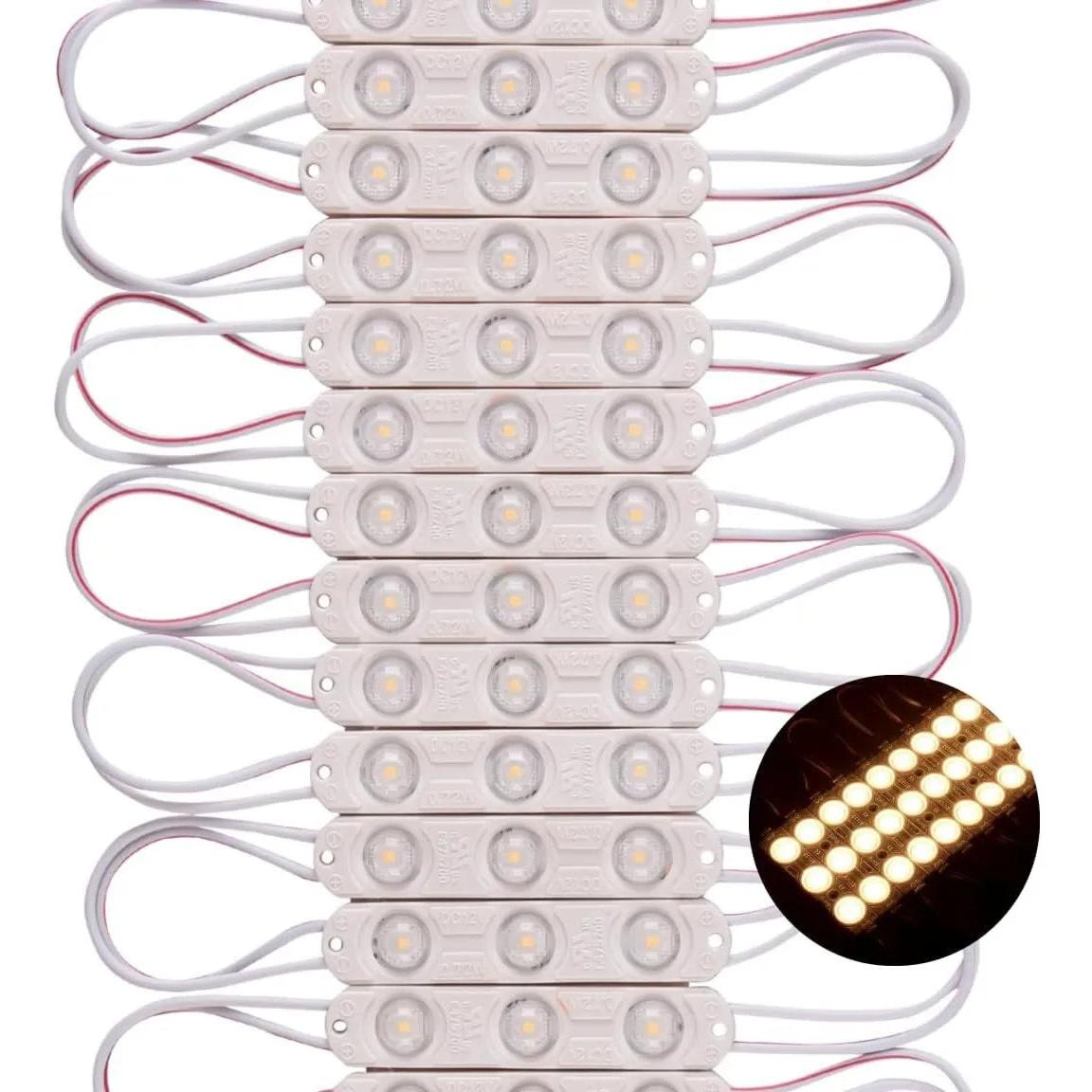 Modulo Led Tipo Lupa Para Avisos X 20 Unidades. 12v Dc 1.5w