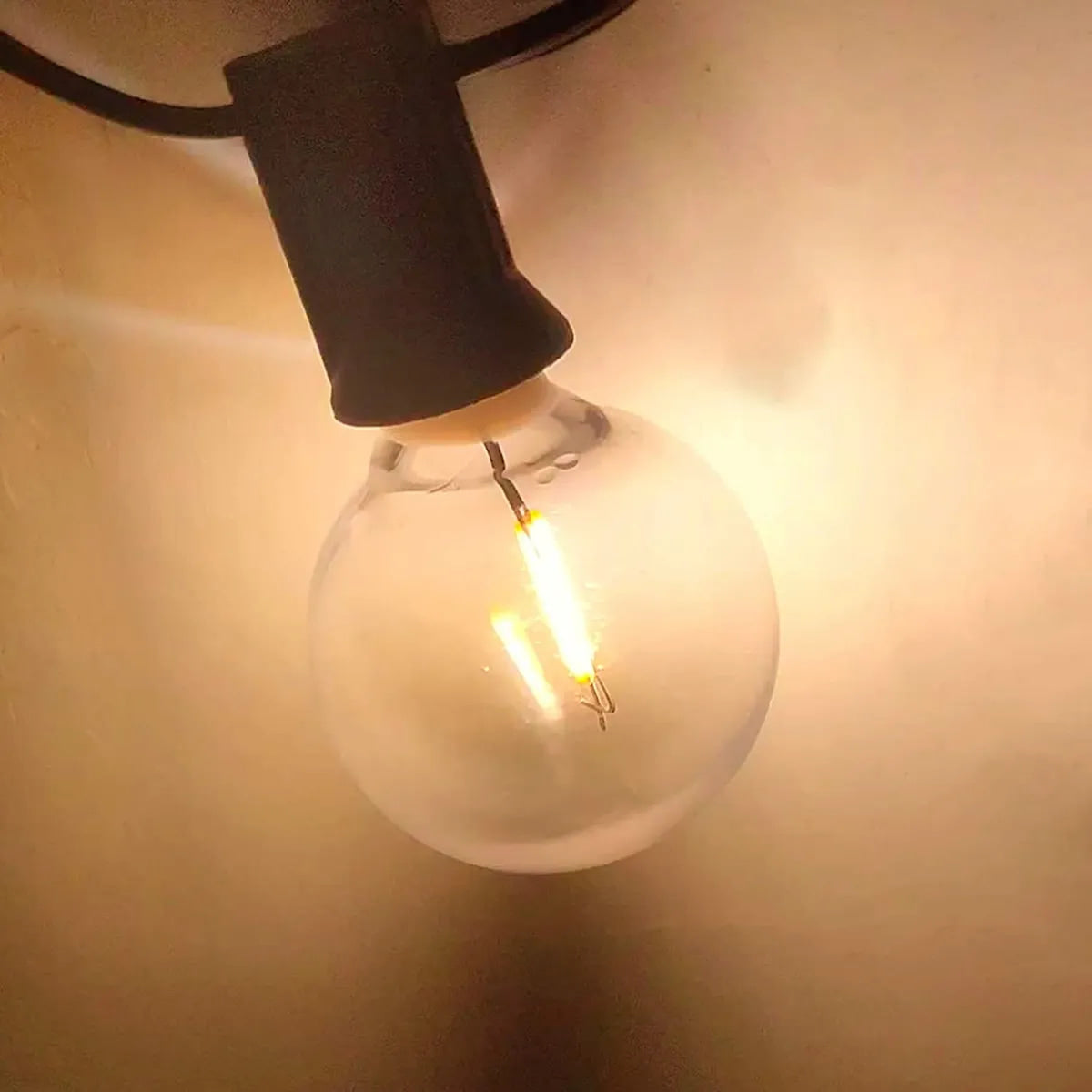 Bombillos G40 E12 Guirnalda Extensión Luces Paquete X 10unid