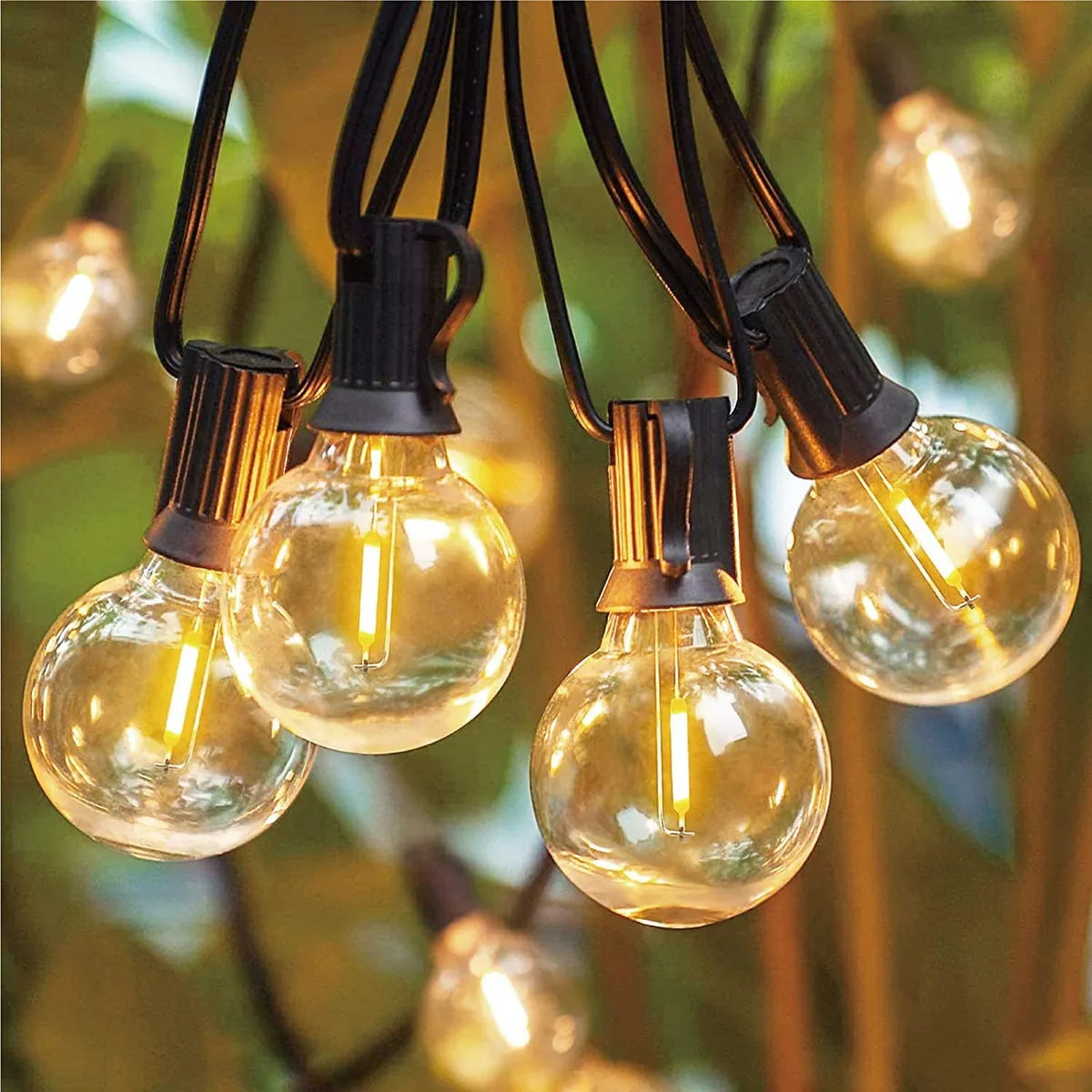 Bombillos G40 E12 Guirnalda Extensión Luces Paquete X 10unid