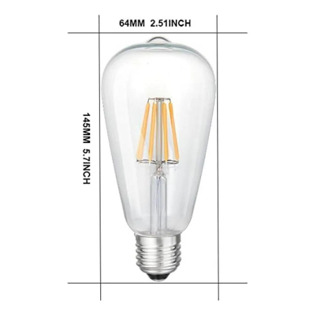 Bombillo Vintage Led Luz Blanca Edison