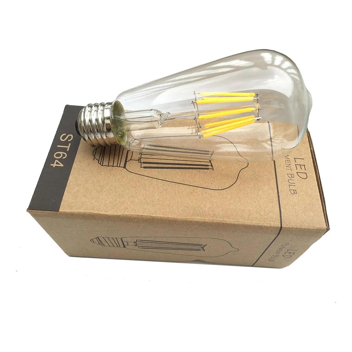 Bombillo Vintage Led Luz Blanca Edison
