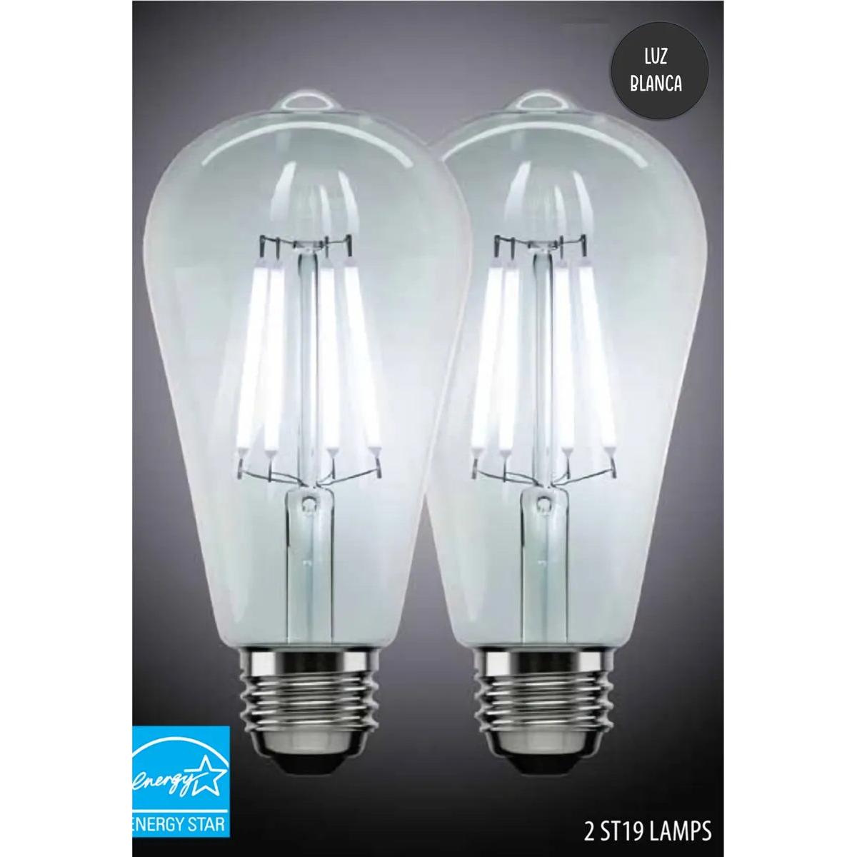 Bombillo Vintage Led Luz Blanca Edison